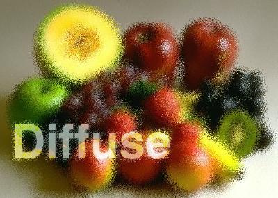diffused fruit